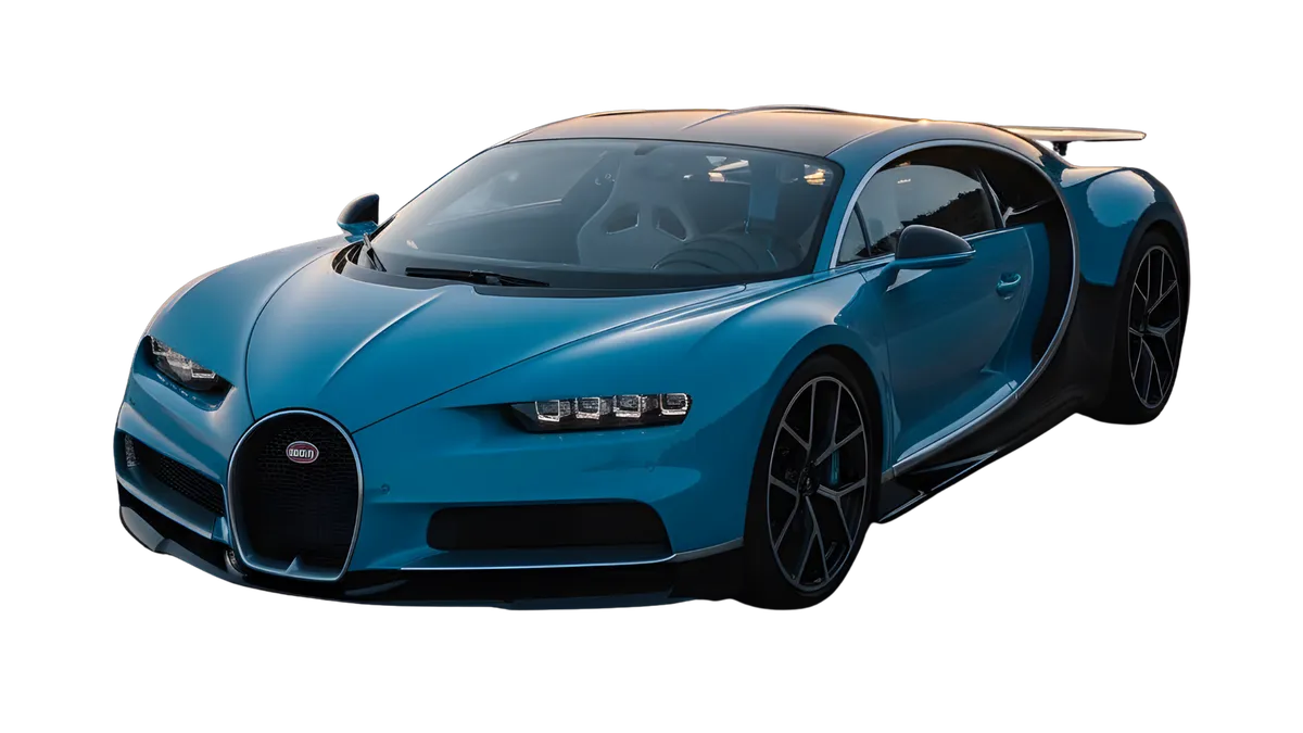 Bugatti Chiron – illustration