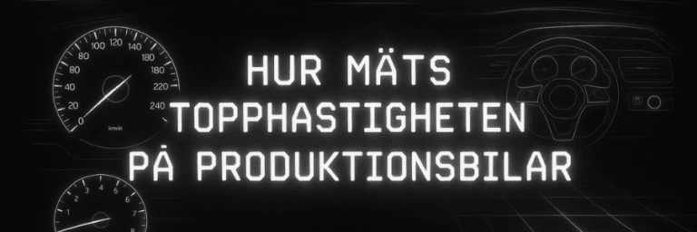 hur mäts topphastighet